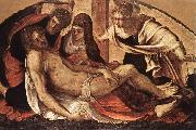 TINTORETTO, Jacopo The Deposition ar oil